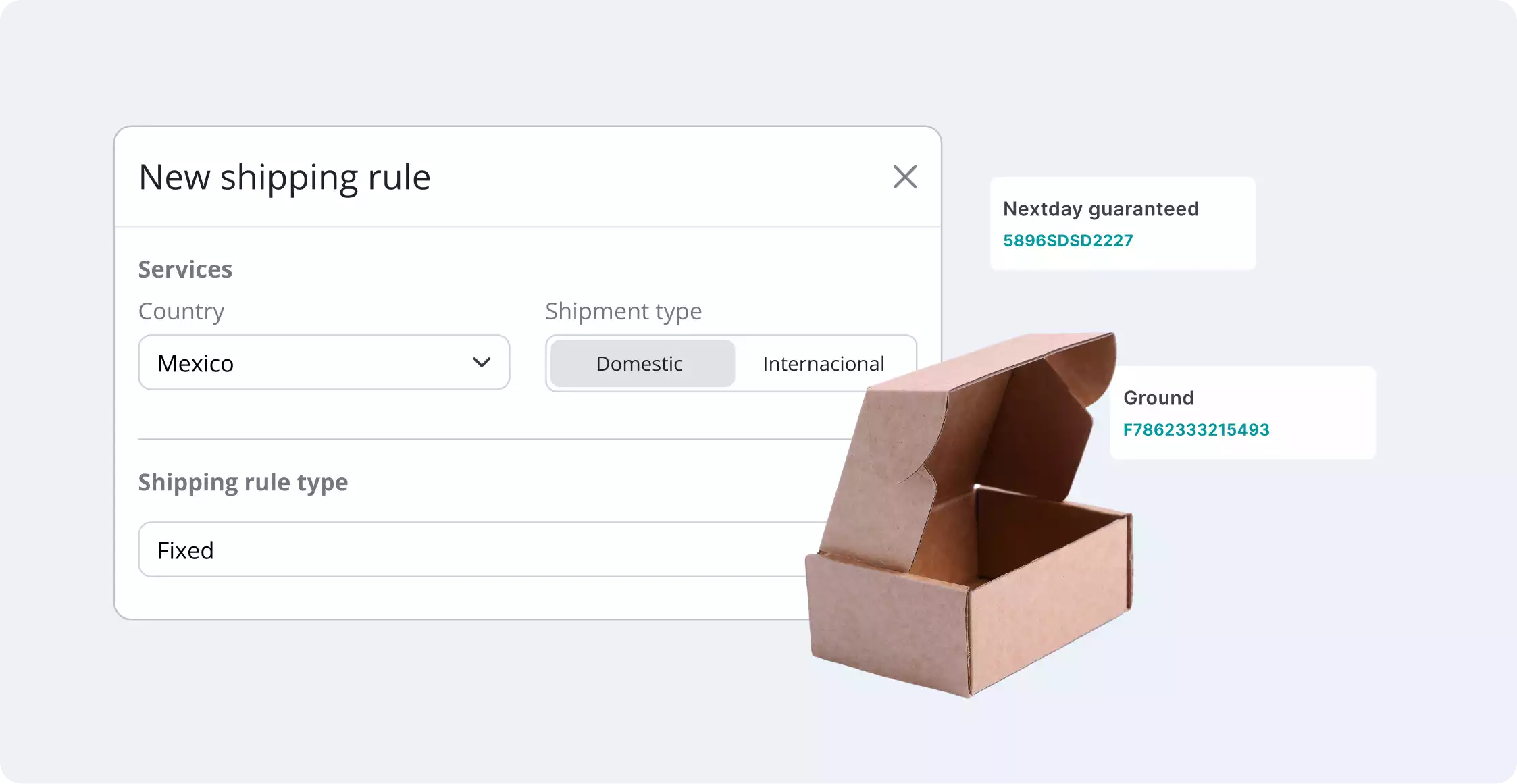 Automatic Shipping Rates